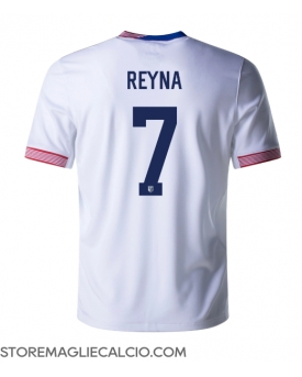 Stati Uniti Giovanni Reyna #7 Maglia Gara Casa Repliche Copa America 2024